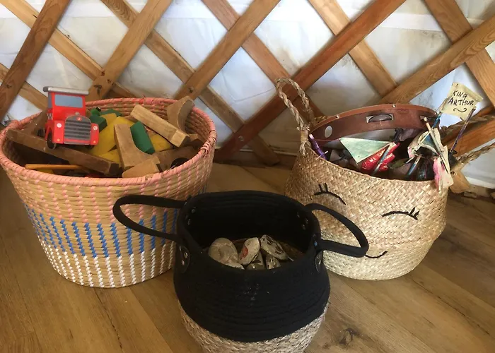 Luxusní stan Wilding Yurt Broughton in Furness