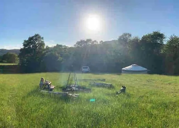 Luxusní stan Wilding Yurt Broughton in Furness